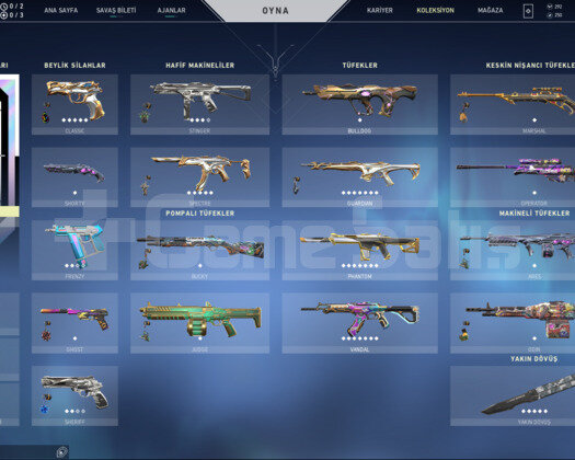VALORANT 111 SKİNLİ PASİF DEHŞET UCUZ HESAP