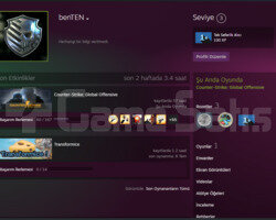 Steam 3 Level Keleş hesap!