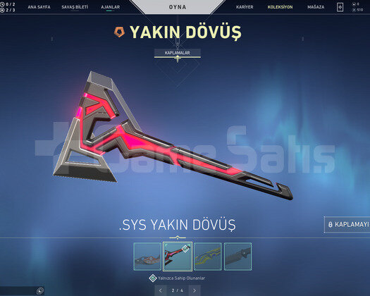 TR SYS BIÇAK VE VANDALLI UNRANKED HESAP