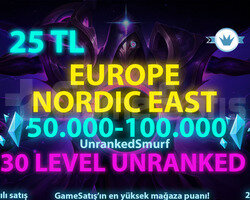 EUNE 30 Level Unranked Hesap - Eu Nordic East