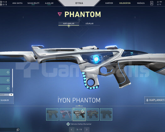 ASİL-YAĞMACI VANDAL VE İYON PHANTOM TR HESAP
