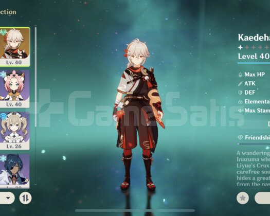 AR 27 Kazuha+Yoimiya+Arataki Starter