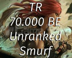 TR 70K Mavi Öz 30 Level Unranked Hesap
