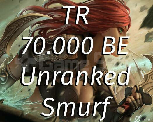 TR 70K Mavi Öz 30 Level Unranked Hesap