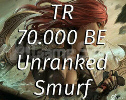 TR 70K Mavi Öz 30 Level Unranked Hesap