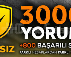 3000 vacsız yorum