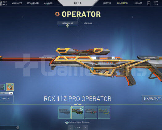 RGX 11Z PRO KELEBEK VE OPERATOR TR HESAP