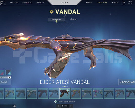 14 BIÇAK/13 Vandal/10 Phan/DOPDOLU HESAP