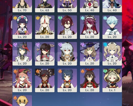 AR49 HUTAO+AYAKA+KAZUHA+JEAN