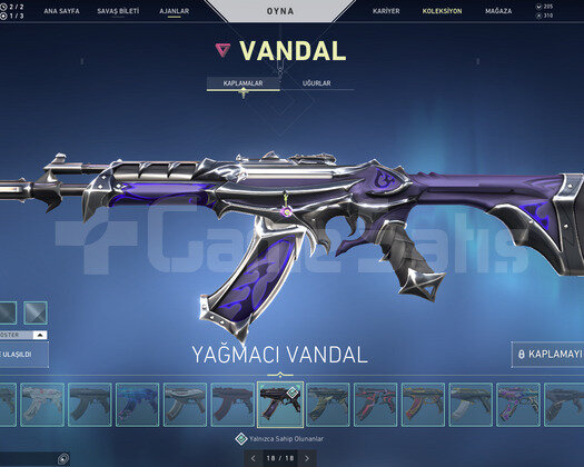 Champion Sett/15 Bıçak/18 Vandal/13 Phantom/Dehşet