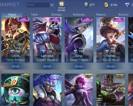 Ucuza fanny main hesap