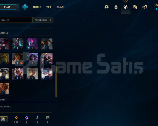 EUW P4 FRESH ACCOUNT