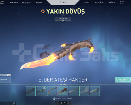 5 VANDAL  6 PHANTOM 6 BIÇAK ÇOK UCUZ BOL SKİNLİ