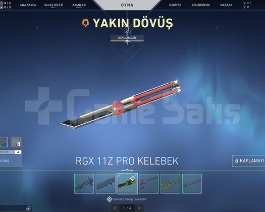 Rgx Sett/Yağmacı Bıçak/Ejder Asil Yağmacı Vandal/