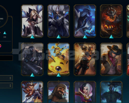 LOL EUW D2 78SKIN