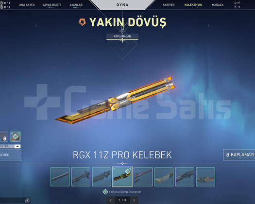 TR Bölge/8 Bıçak/10 Vandal/11 Phantom Dehşet Hesap
