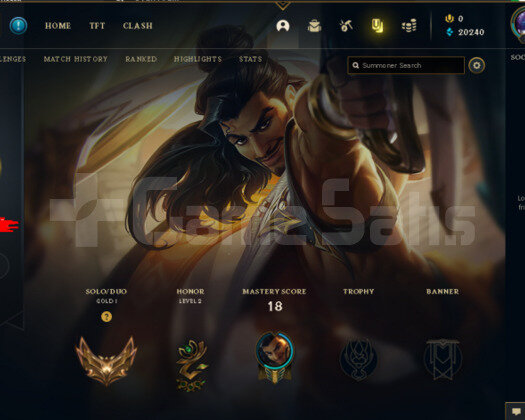 EUW GOLD 1 58.5 WR HESAP