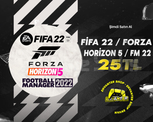 Fifa 22 + Forza Horizon 5 + Fm 22
