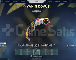 CHAMPİON KARAMBİT VE EJDER VANDAL TR HESAP