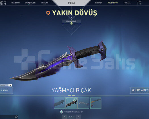 YAĞMACI BIÇAK EJDER VANDAL ONİ PHANTOM!!!