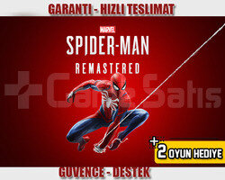 Spider-Man Remastered + Hediye + Garanti