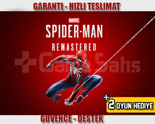 Spider-Man Remastered + Hediye + Garanti
