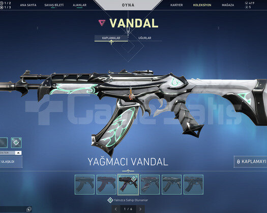 Rgx Blade Ve Kelebek/Yağmacı Kaos Vandal/Dopdolu