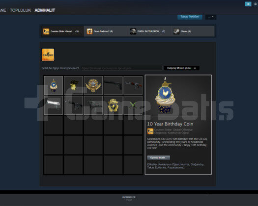 3 MADAYALI CS GO HESABI