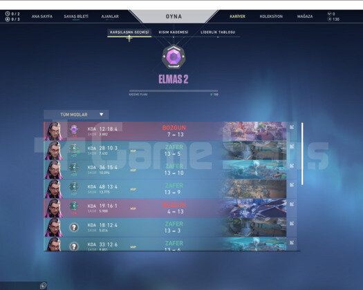 Valorant dia 2 smurf hesap