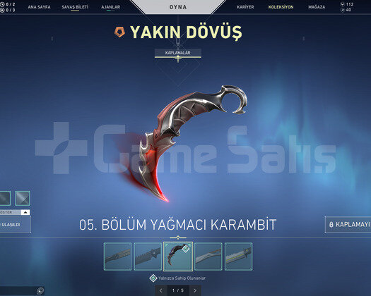 Tr Bölge/Yağmacı Karambit Kelebek/7 Vandal/6 Phan