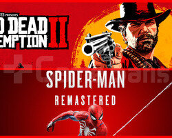 Marvels Spiderman Remastered + RDR 2 + Garanti