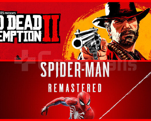 Marvels Spiderman Remastered + RDR 2 + Garanti