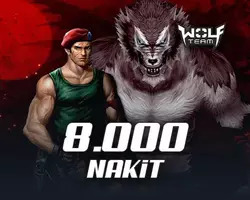 8.000 WolfTeam Nakit