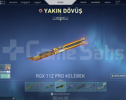 RGX KELEBEK - 8 BIÇAK VE 5 VANDAL TR HESAP