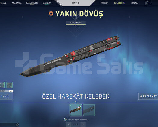 KELEBEK BIÇAK VE ONİ PHANTOM TR HESAP