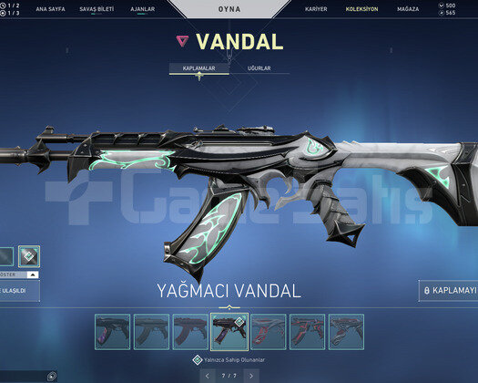 ASİL KARAMBİT VE YAĞMACI VANDAL TR HESAP