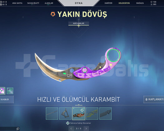 ARTİZAN PHANTOM VE KARAMBİT BIÇAK TR HESAP