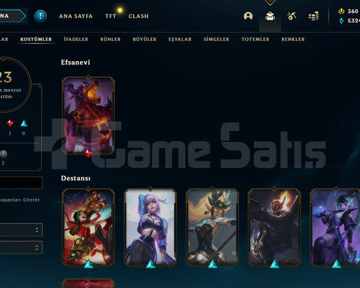 TR Elmas 4 | 23 Kostüm 48 Hero | Handmade Hesap