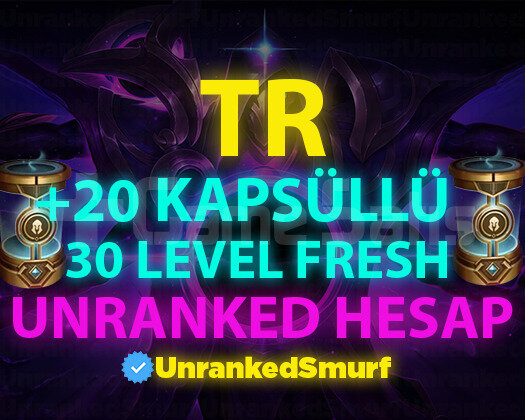 TR BAN RİSKSİZ KAPSÜLLÜ 30 LEVEL UNRANKED