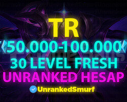 TR BAN RİSKSİZ 50K-100K 30 LEVEL UNRANKED