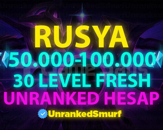 RUSYA BAN RİSKSİZ 50K-100K 30 LEVEL UNRANKED