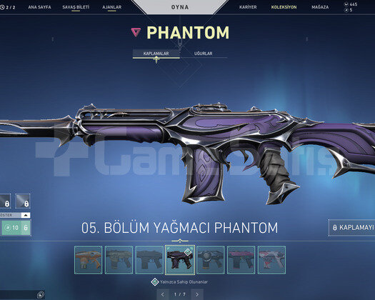 YAĞMACI KARAMBİT VE DELİPOP VANDAL PLATİN HESAP