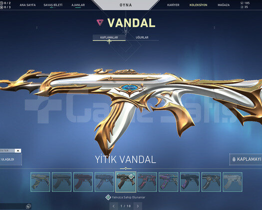 7 BIÇAK - 9 VANDAL VE 7 PHANTOM PLATİN HESAP