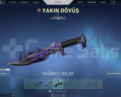 7 BIÇAK - 9 VANDAL VE 7 PHANTOM PLATİN HESAP