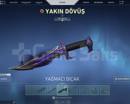 7 BIÇAK - 9 VANDAL VE 7 PHANTOM PLATİN HESAP