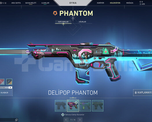 DELİPOP PHANTOM VE 4 BIÇAKLI HESAP