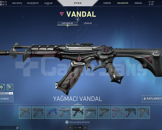+450 SATIŞ/11 Bıçak/10 Vandal/12 Phan/Dopdolu