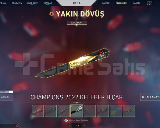 TR BÖLGE/YENİ CHAMPİON SET/8 BIÇAK/6 VANDAL/DEHŞET
