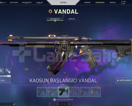 TR BÖLGE/YENİ CHAMPİON SET/8 BIÇAK/6 VANDAL/DEHŞET