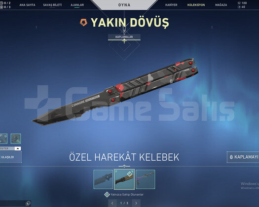 TR BÖLGE/KELEBEK BIÇAK/RGX PHANTOM DEHŞET